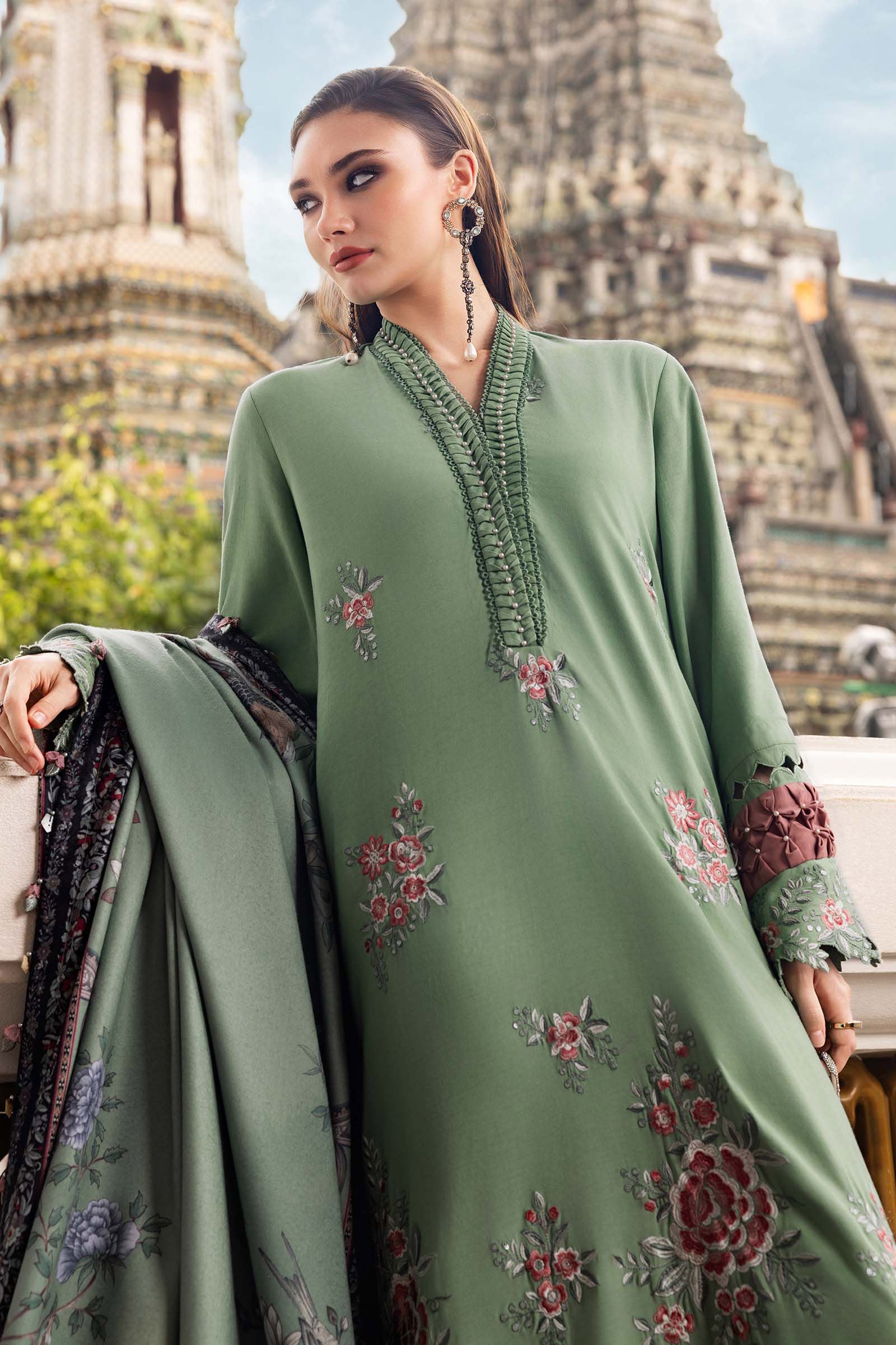 Maria B | M Prints Winter 25 | MPT-2808-A - Official Maria B stockist in UK - Sakeena London
