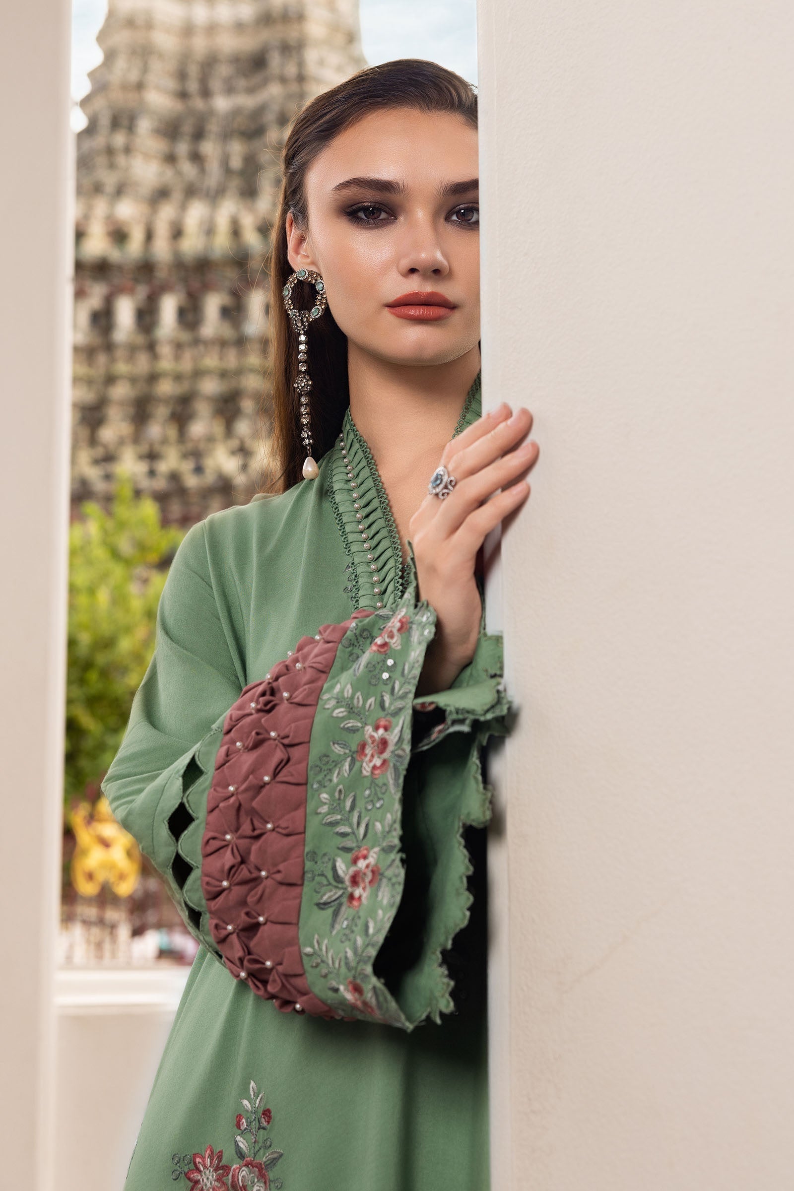 Maria B | M Prints Winter 25 | MPT-2808-A - Official Maria B stockist in UK - Sakeena London
