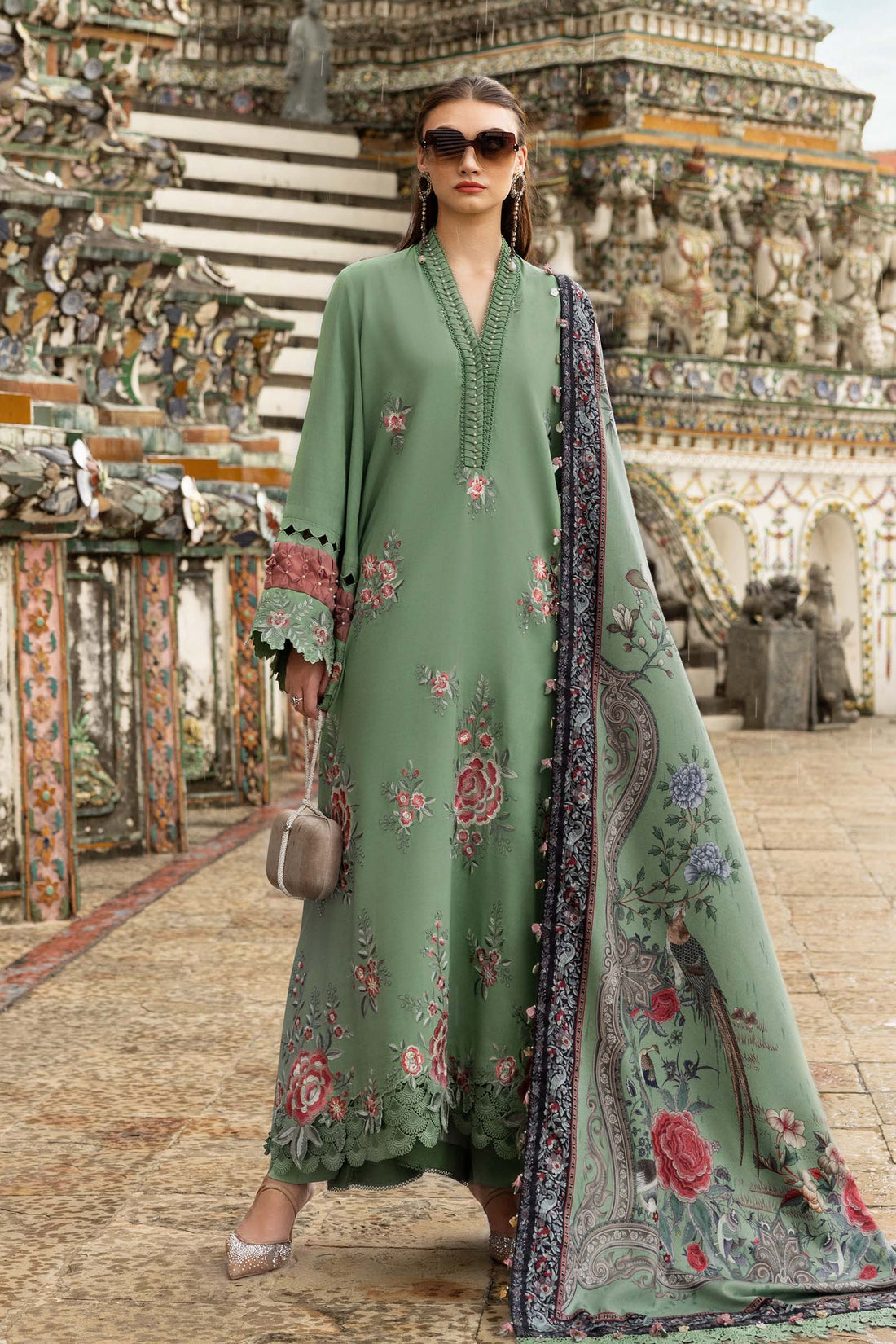 Maria B | M Prints Winter 25 | MPT-2808-A - Official Maria B stockist in UK - Sakeena London
