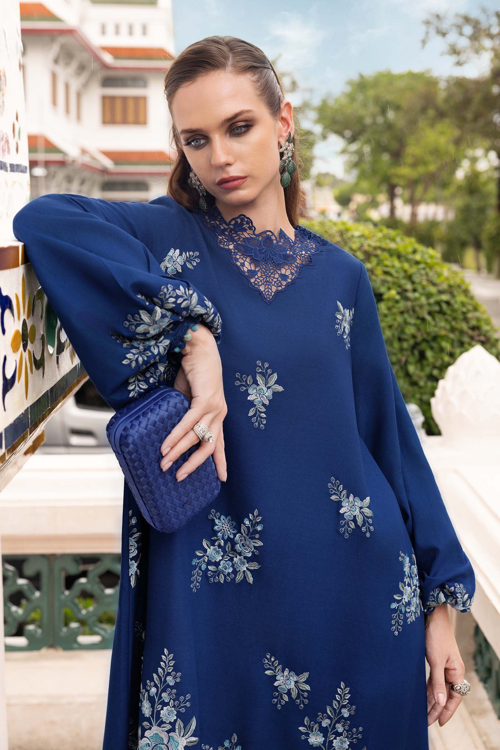 Maria B | M Prints Winter 25 | MPT-2808-B - Official Maria B stockist in UK - Sakeena London