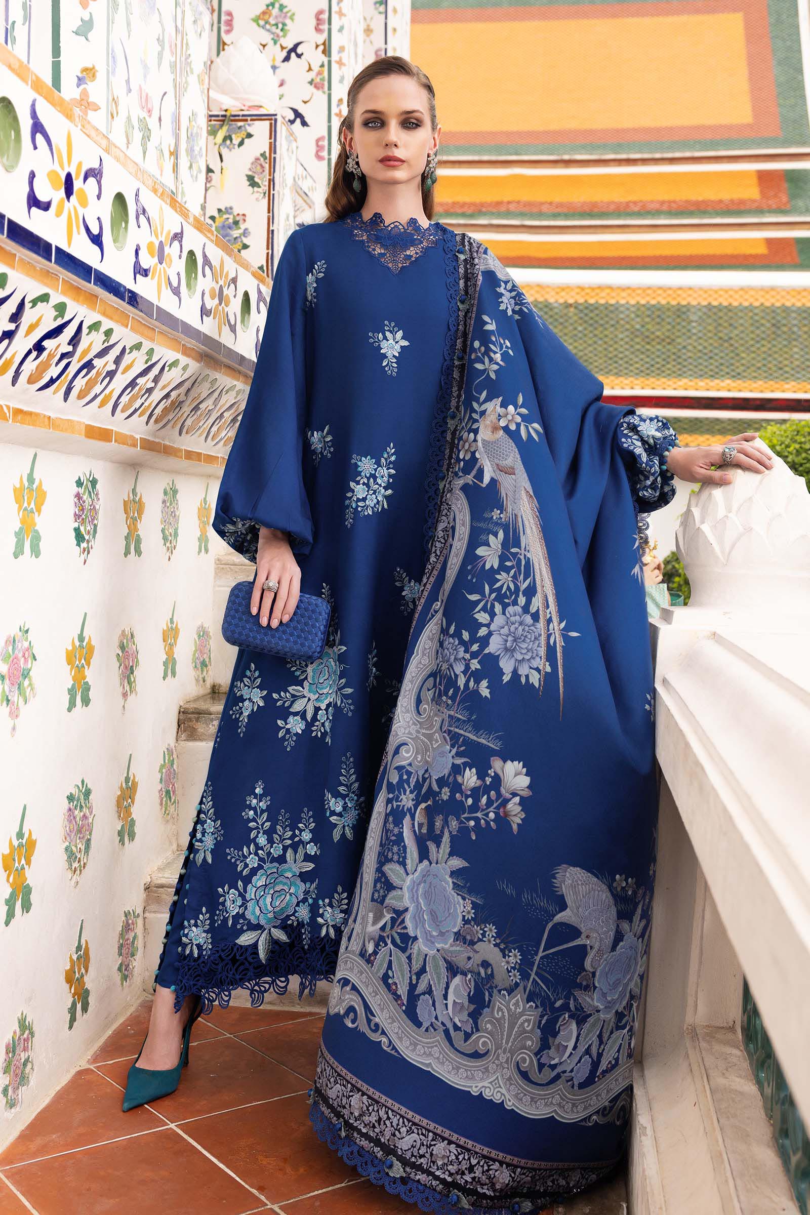Maria B | M Prints Winter 25 | MPT-2808-B - Official Maria B stockist in UK - Sakeena London