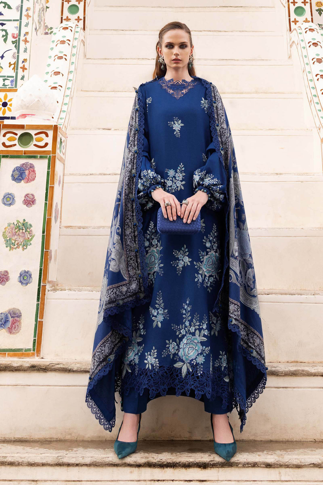 Maria B | M Prints Winter 25 | MPT-2808-B - Official Maria B stockist in UK - Sakeena London