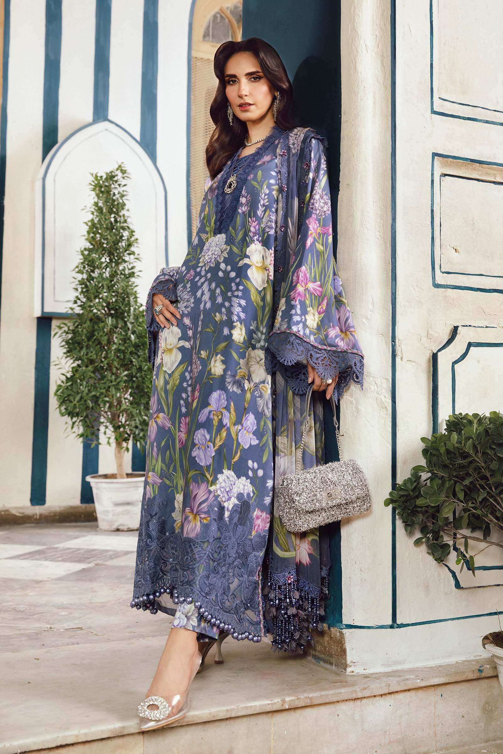 Maria B | M Prints Winter 25 | MPT-2708-B - Official Maria B stockist in UK - Sakeena London