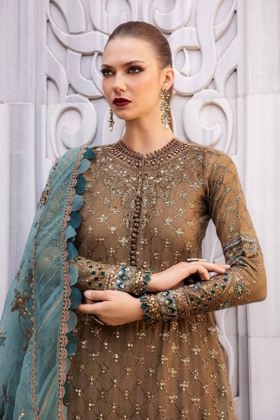 Maria B | Sateen Formals 24 | CST-808 - Official Maria B stockist in UK - Sakeena London