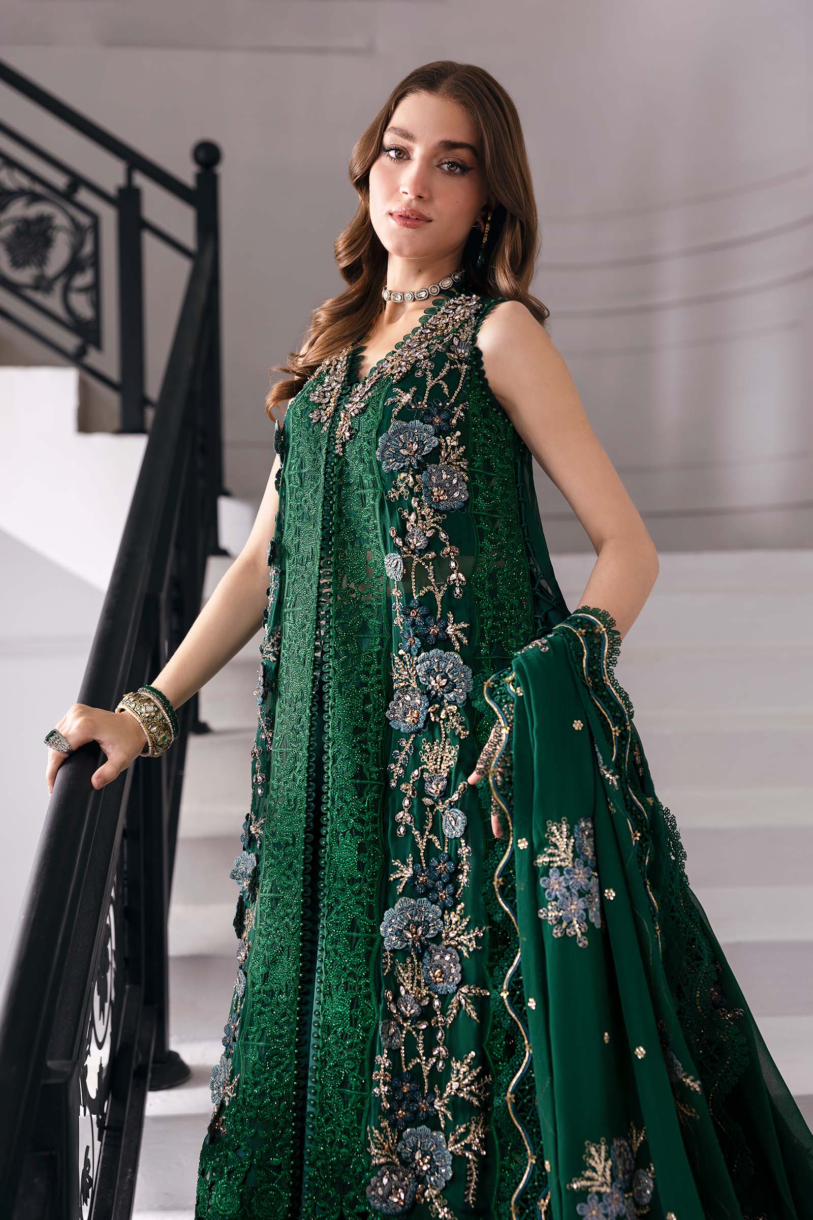 Maria B | Embroidered 2025 | BD-3008 - Official Maria B stockist in UK - Sakeena London