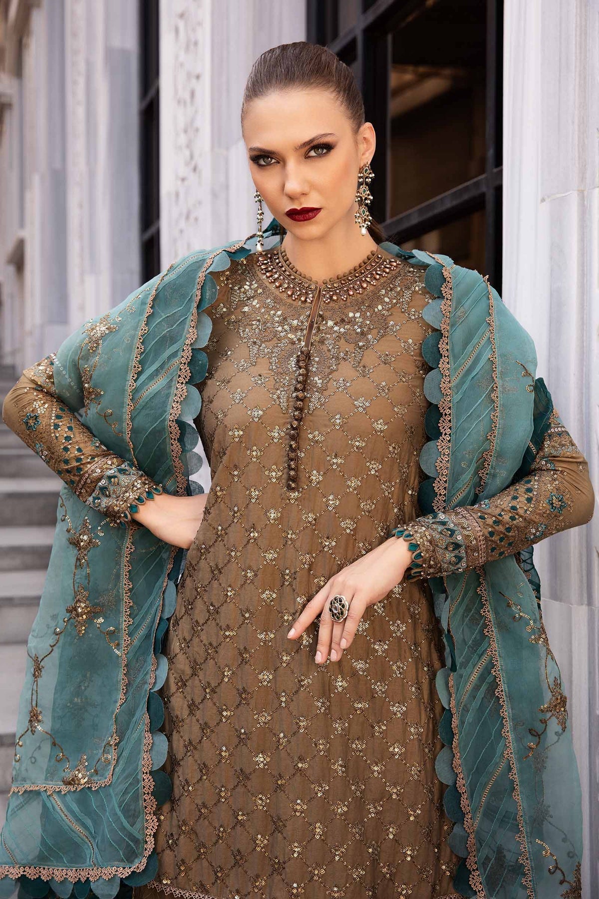 Maria B | Sateen Formals 24 | CST-808 - Official Maria B stockist in UK - Sakeena London