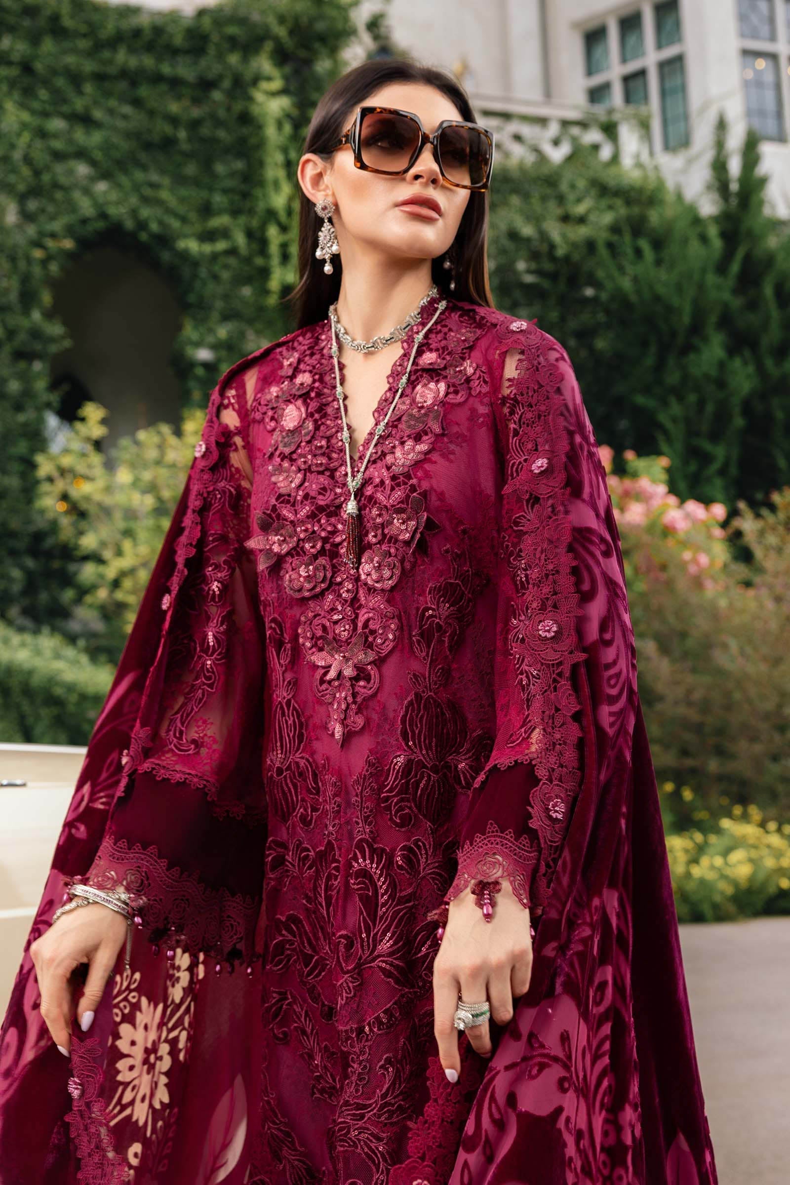 Maria B | Winter Luxe 25 | WL-1308 - Official Maria B stockist in UK - Sakeena London
