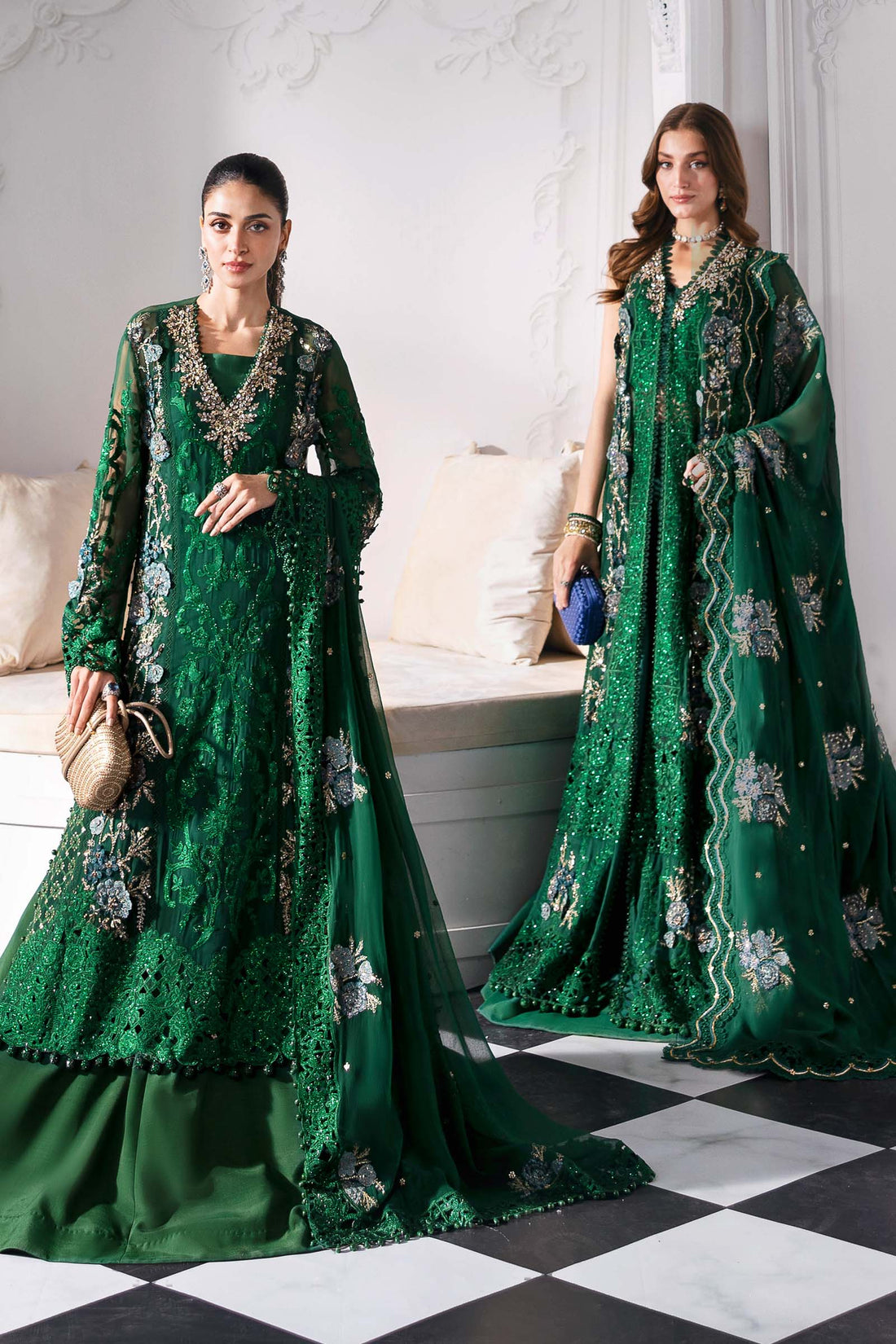 Maria B | Embroidered 2025 | BD-3008 - Official Maria B stockist in UK - Sakeena London