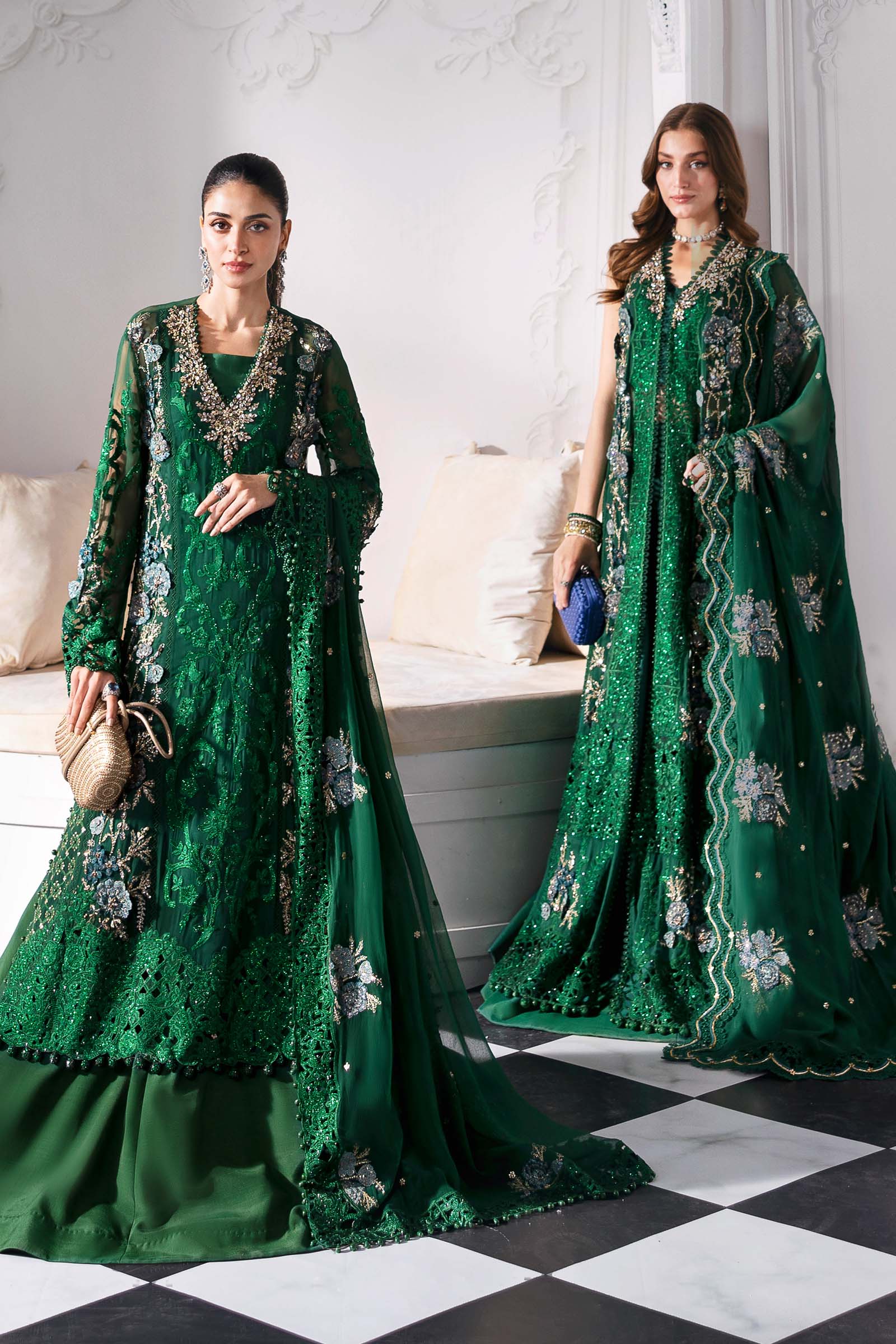 Maria B | Embroidered 2025 | BD-3008 - Official Maria B stockist in UK - Sakeena London