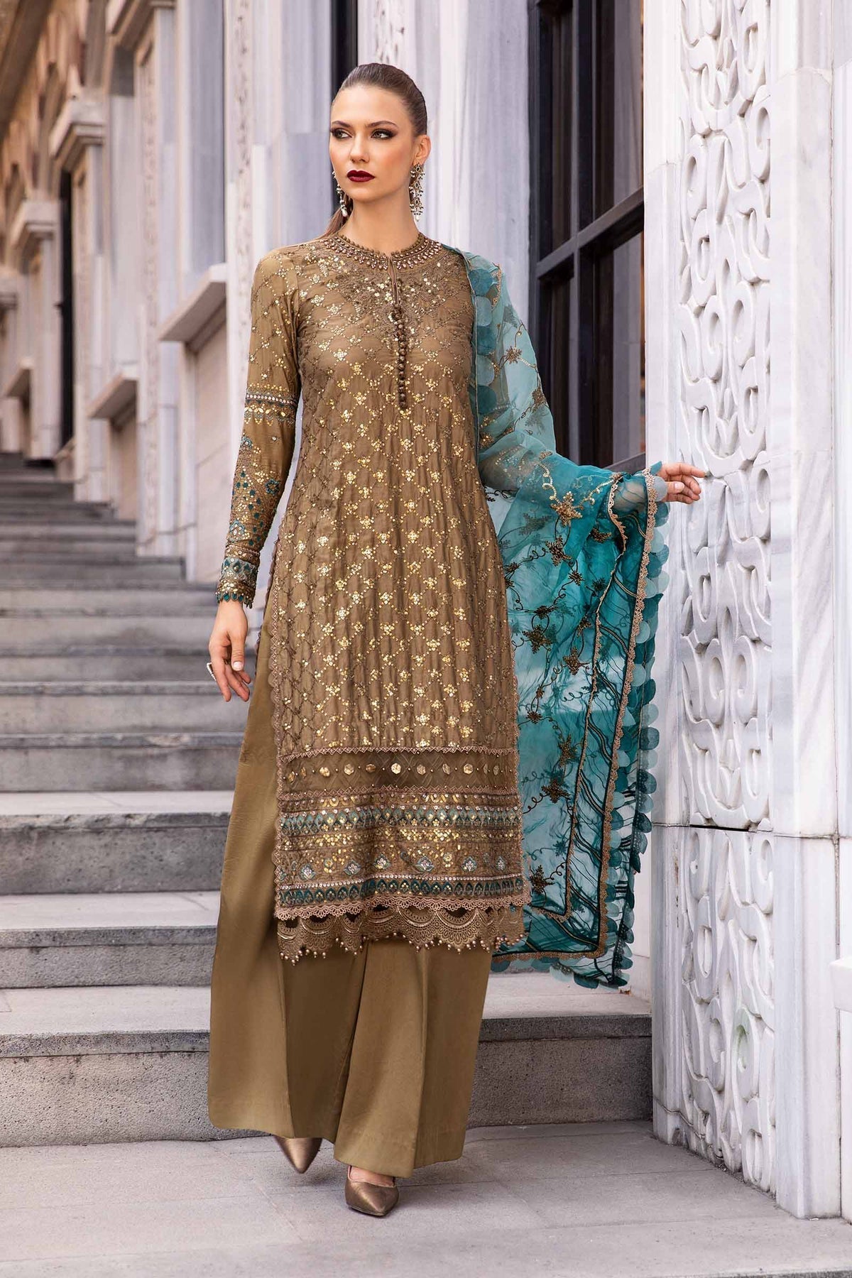 Maria B | Sateen Formals 24 | CST-808 - Official Maria B stockist in UK - Sakeena London