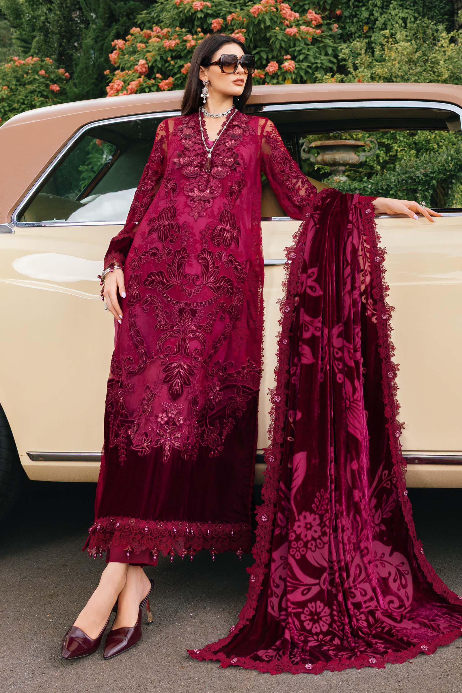 Maria B | Winter Luxe 25 | WL-1308 - Official Maria B stockist in UK - Sakeena London