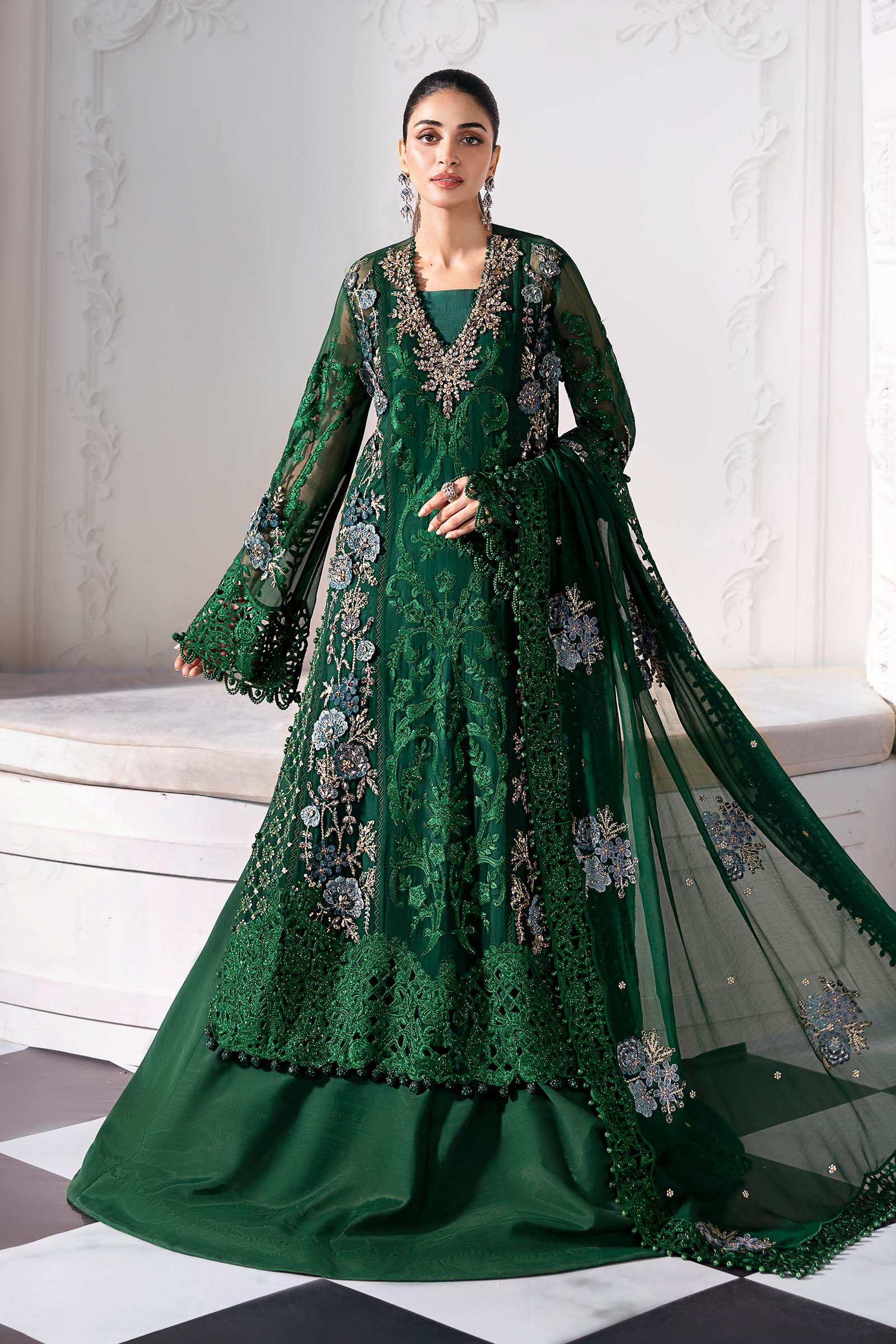 Maria B | Embroidered 2025 | BD-3008 - Official Maria B stockist in UK - Sakeena London