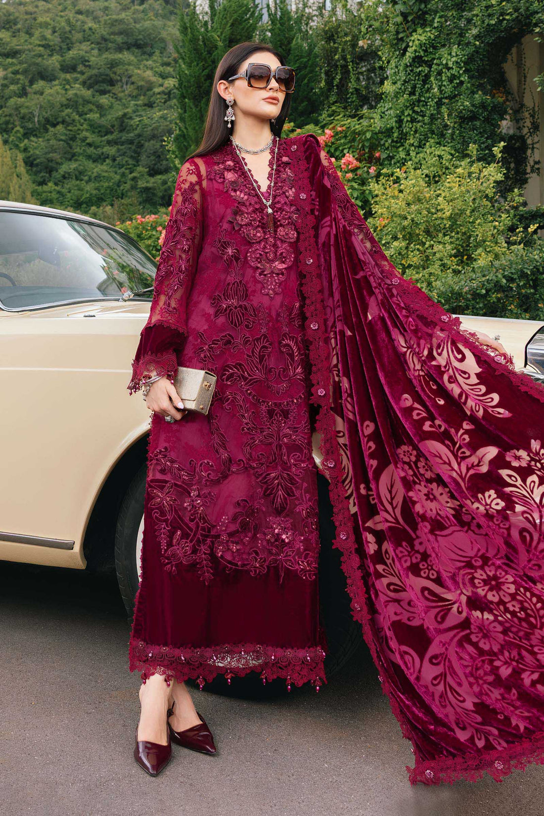 Maria B | Winter Luxe 25 | WL-1308 - Official Maria B stockist in UK - Sakeena London