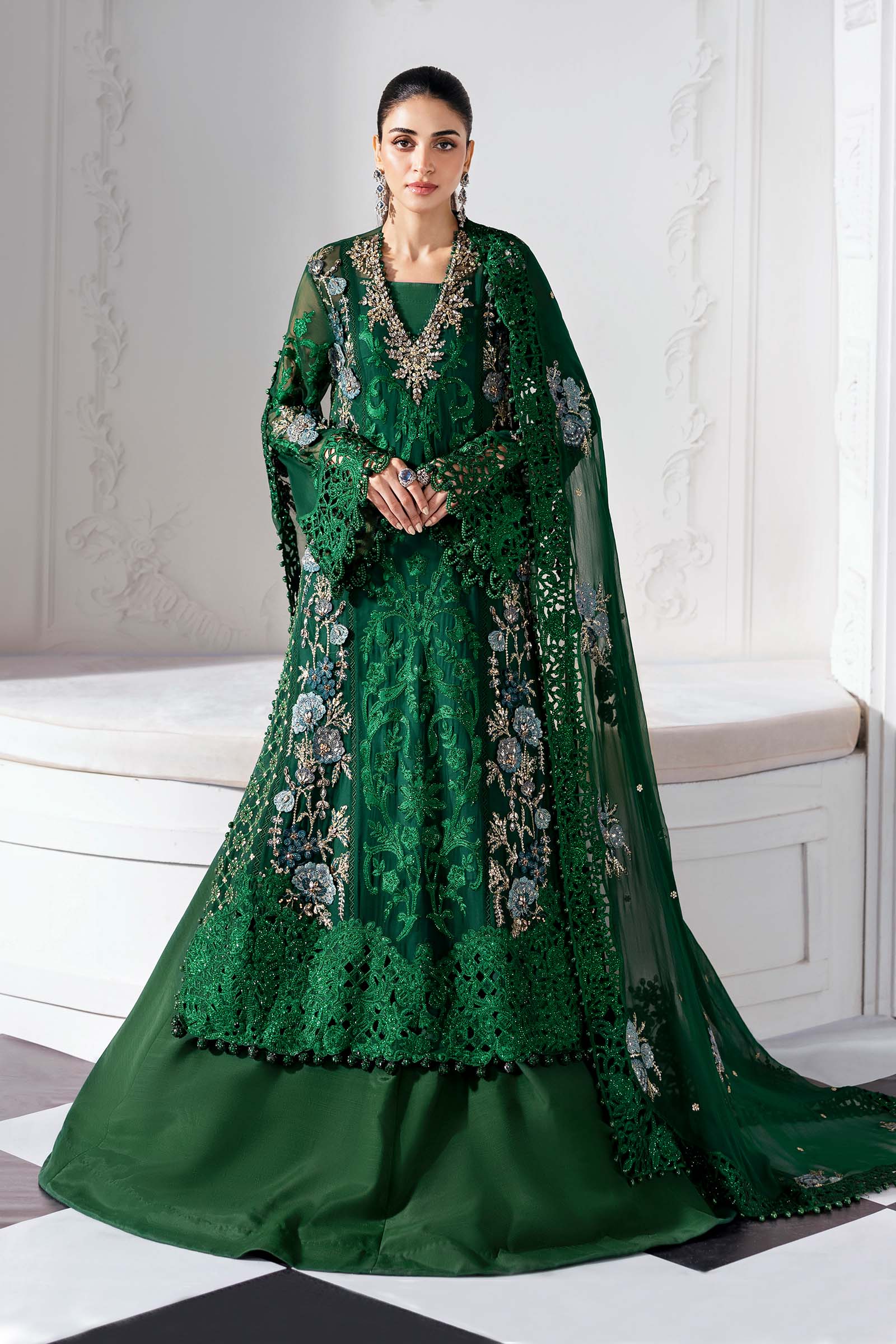 Maria B | Embroidered 2025 | BD-3008 - Official Maria B stockist in UK - Sakeena London