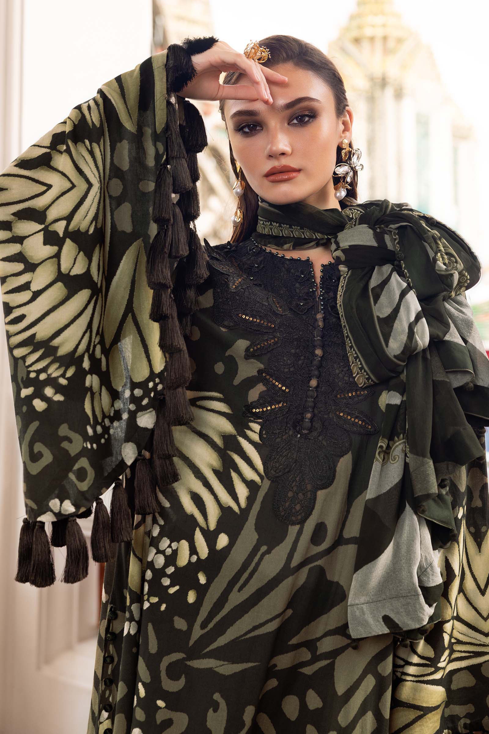 Maria B | M Prints Winter 25 | MPT-2809-A - Official Maria B stockist in UK - Sakeena London