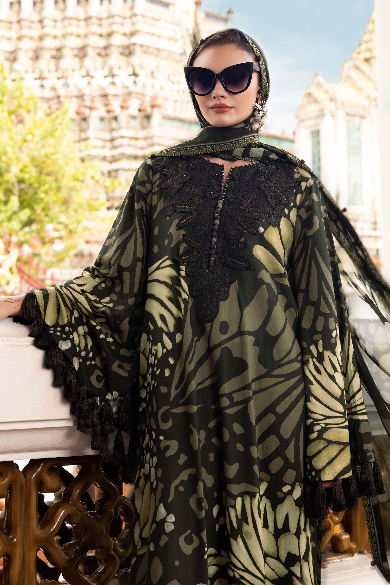 Maria B | M Prints Winter 25 | MPT-2809-A - Official Maria B stockist in UK - Sakeena London