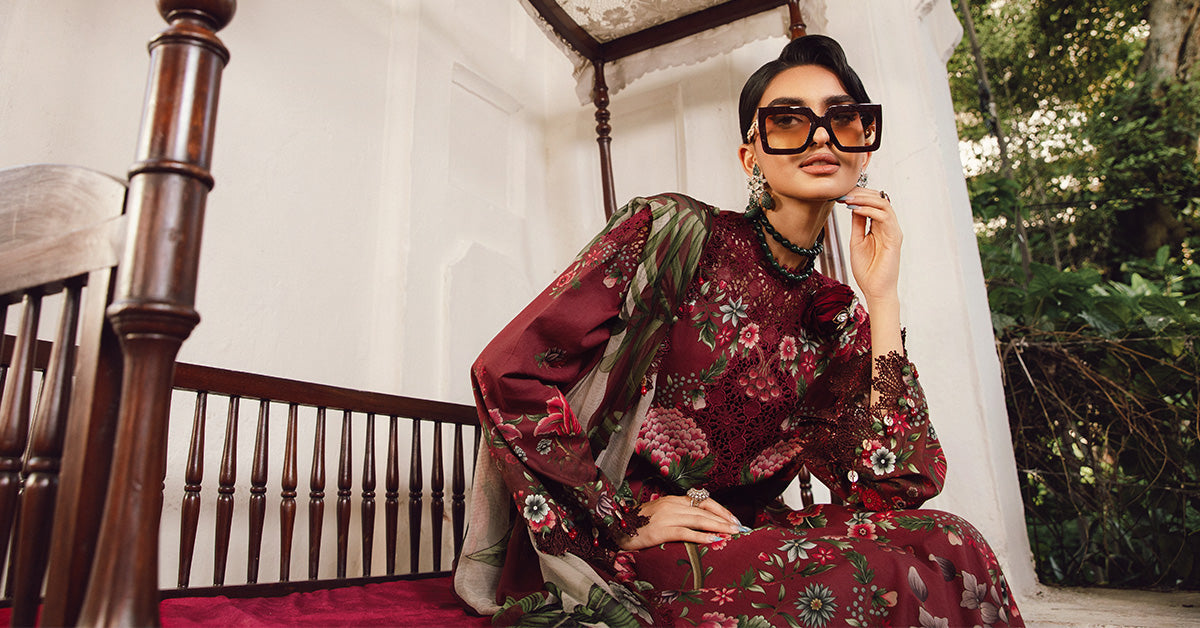 Maria B | M Prints Winter 25 | MPT-2709-A - Official Maria B stockist in UK - Sakeena London