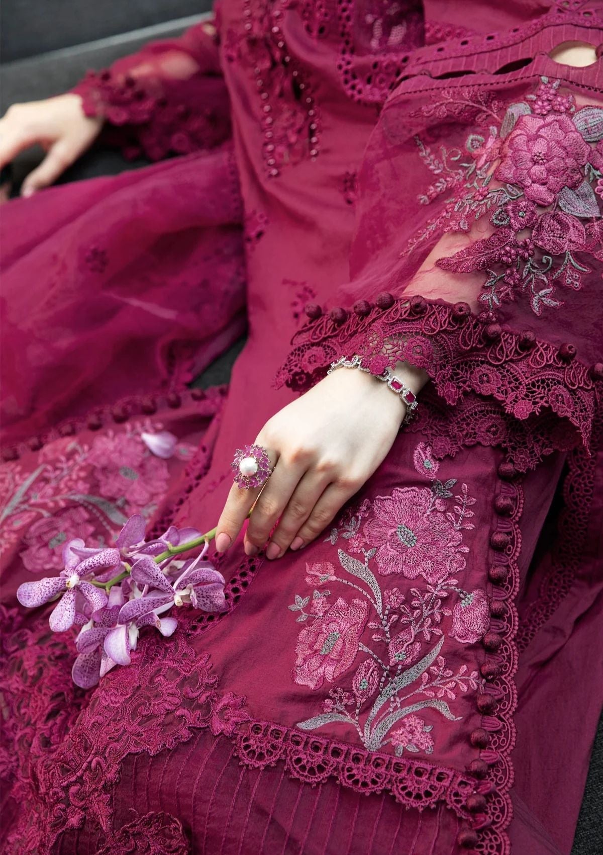 Lawn Collection - Maria B - Eid - EL#9 - Magenta