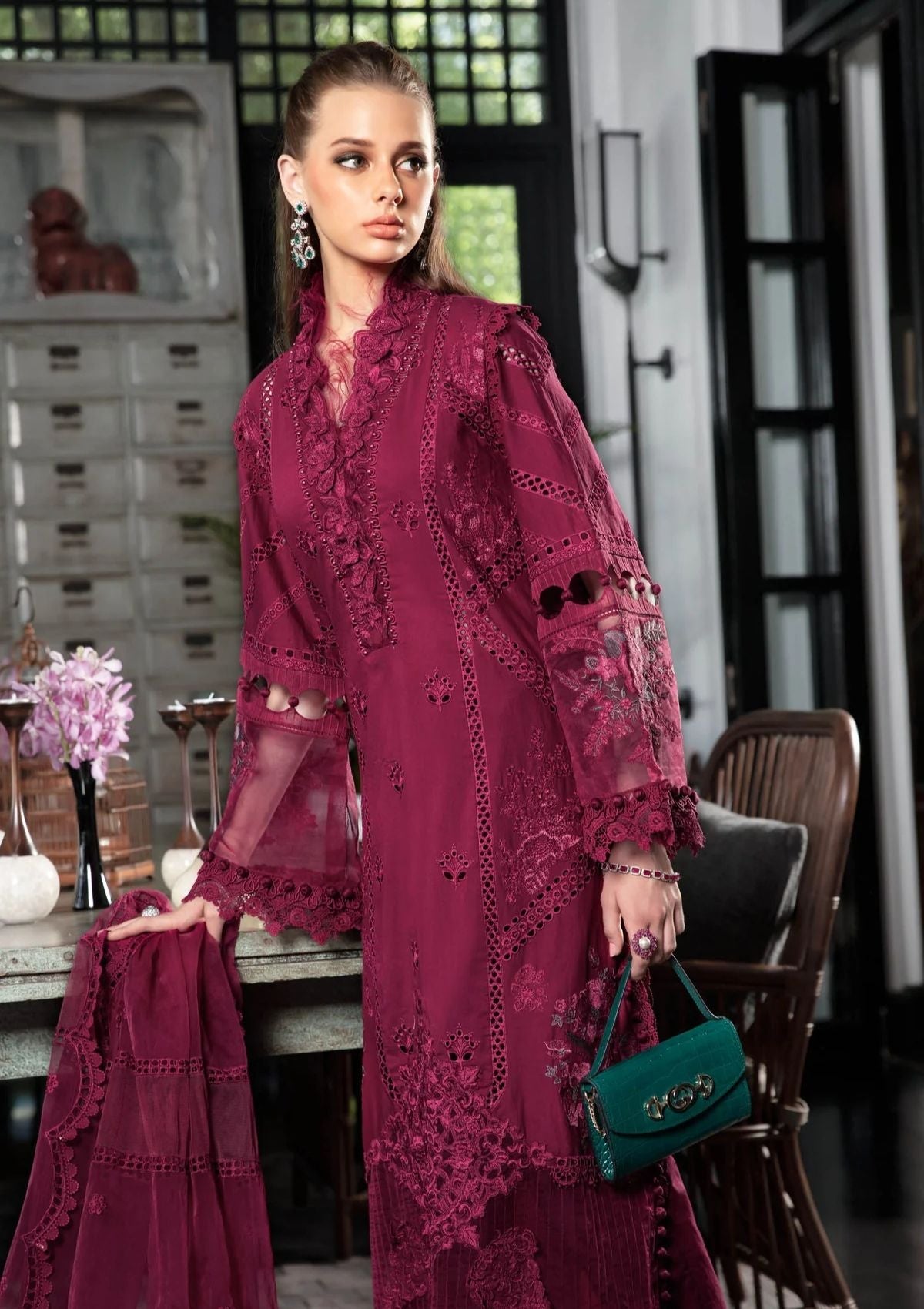 Lawn Collection - Maria B - Eid - EL#9 - Magenta