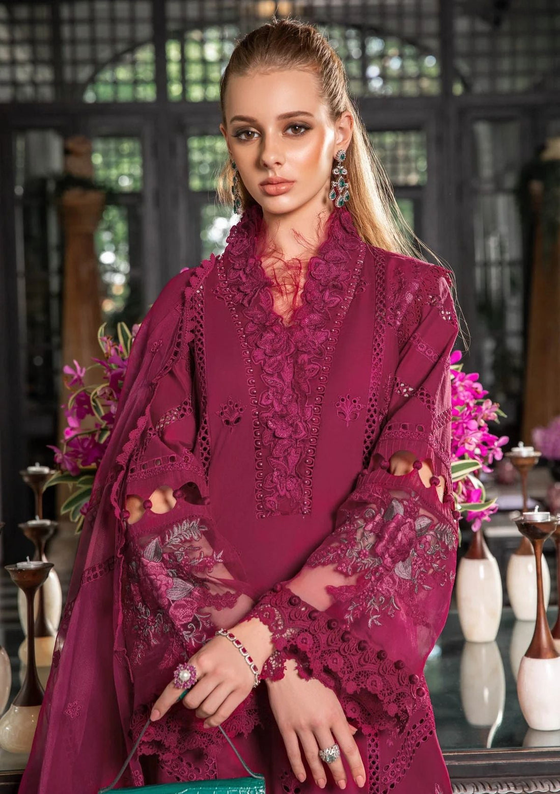 Lawn Collection - Maria B - Eid - EL#9 - Magenta