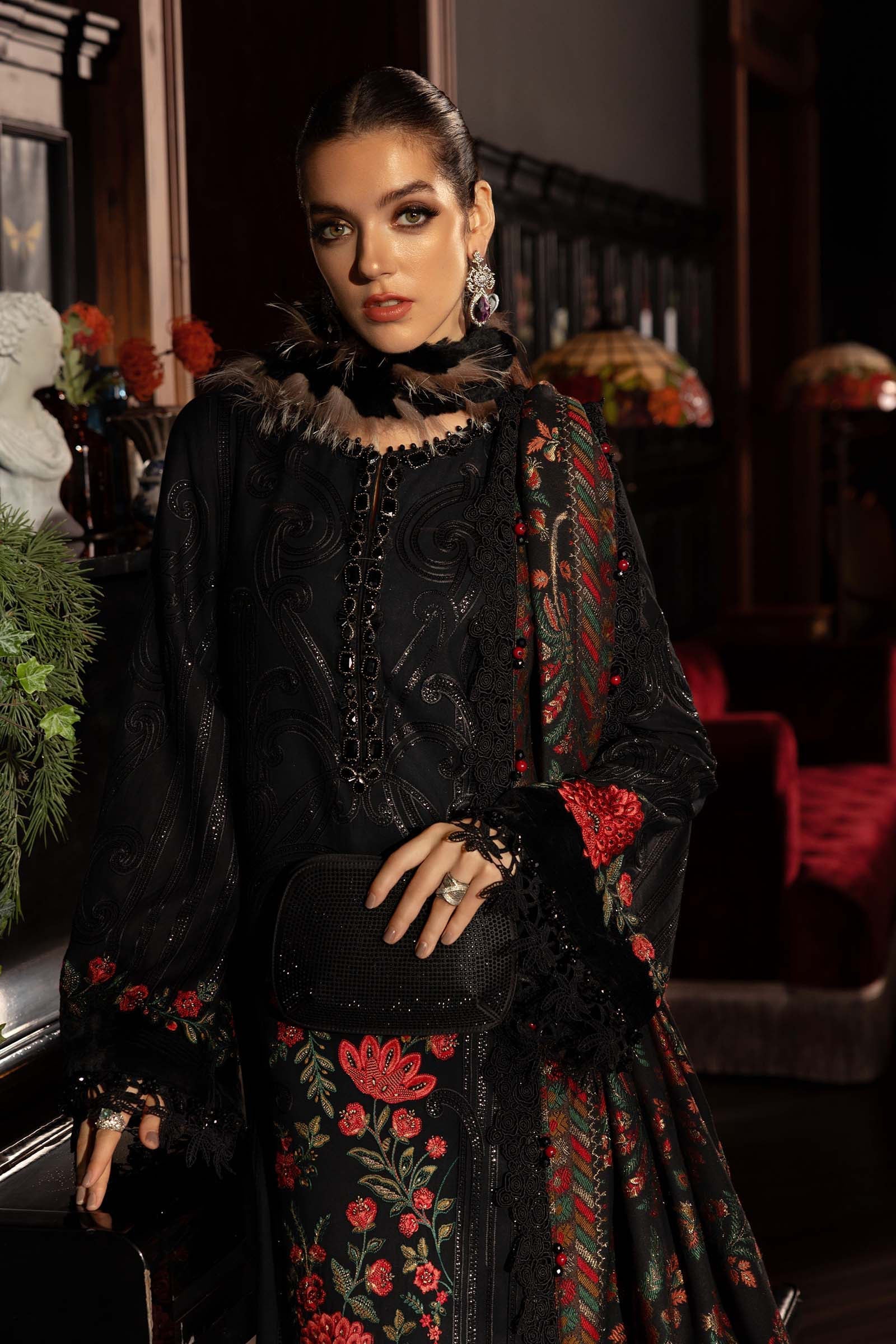 Maria B | Winter Luxe 25 | WL-1309 - Official Maria B stockist in UK - Sakeena London