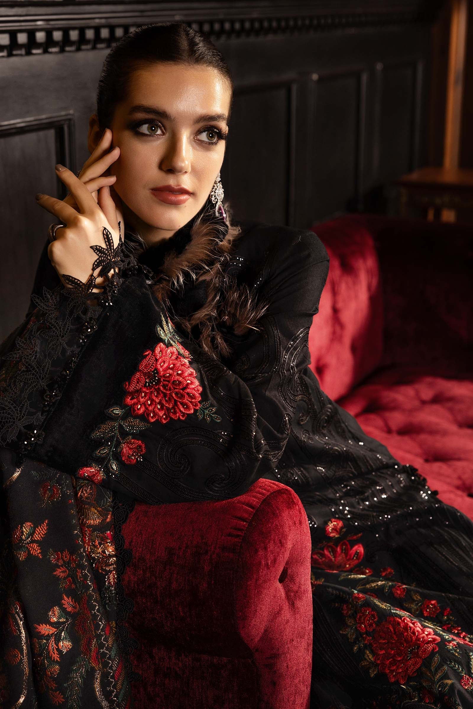 Maria B | Winter Luxe 25 | WL-1309 - Official Maria B stockist in UK - Sakeena London