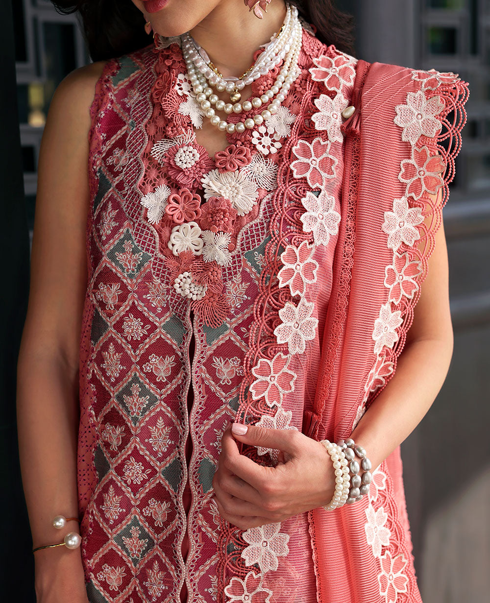 Republic Womenswear | Kalani Eid Luxury Lawn 25 | D1-A - Ayra - Official Republic Womenswear stockist in UK - Sakeena London