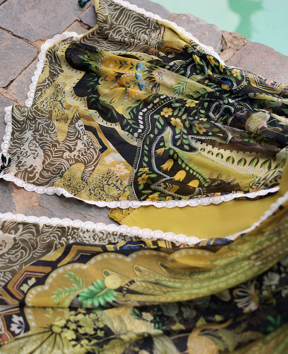 Republic Womenswear | Talia Luxury Lawn 25 | D1-A - Numa - Official Republic Womenswear stockist in UK - Sakeena London