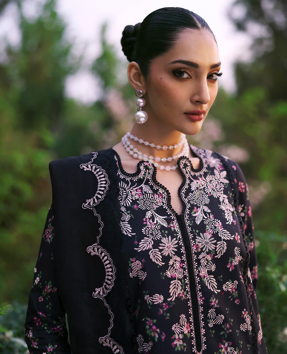 Republic Womenswear | Talia Luxury Lawn 25 | D2-A - Aria - Official Republic Womenswear stockist in UK - Sakeena London