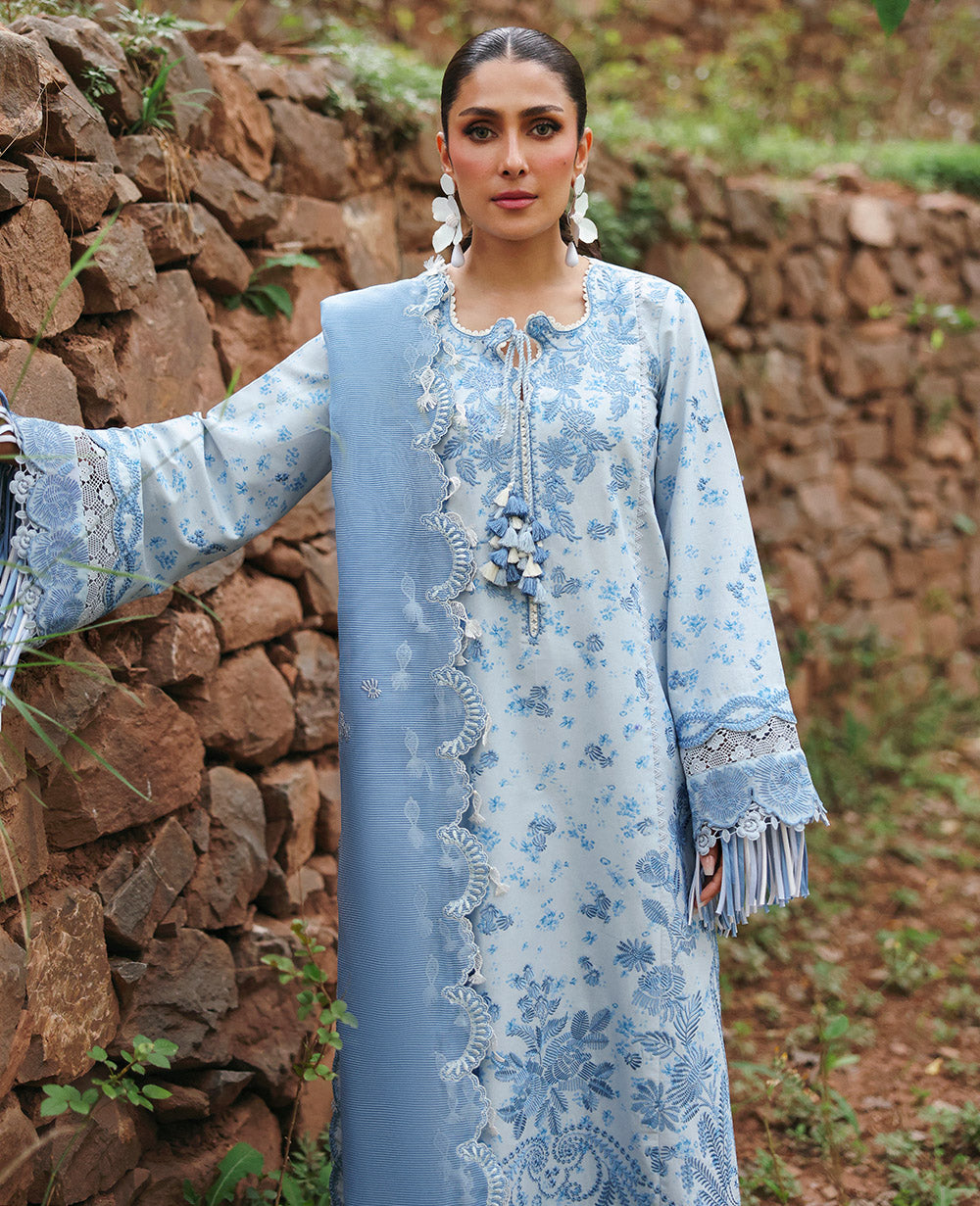 Republic Womenswear | Talia Luxury Lawn 25 | D2-B - Mireya - Official Republic Womenswear stockist in UK - Sakeena London