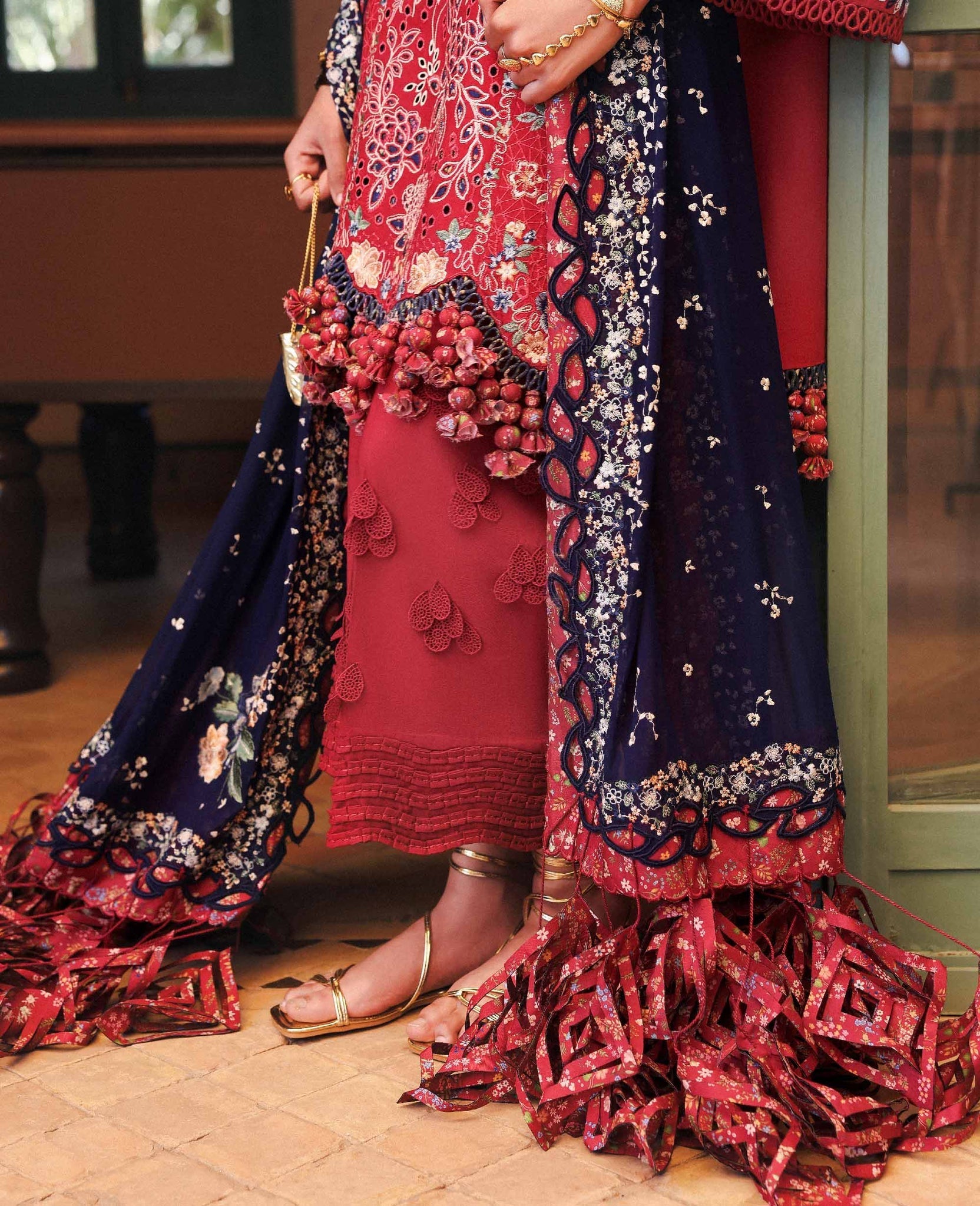 Republic Womenswear | Reine Luxury Lawn 26 | Belle Rosee