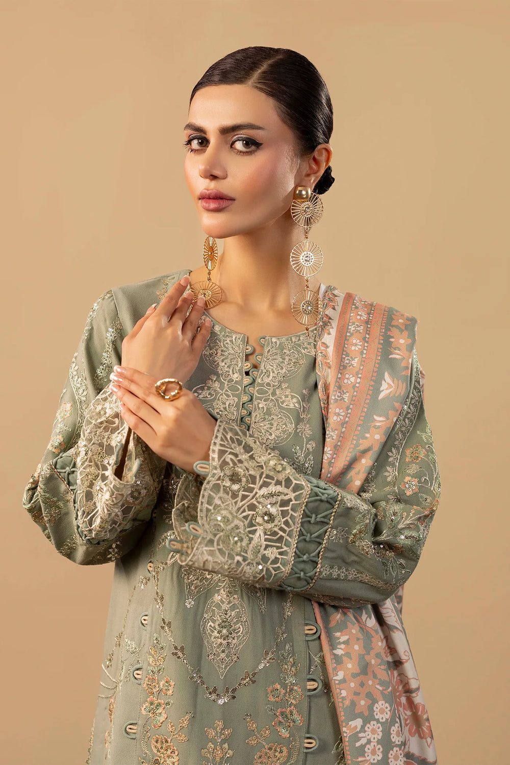 Adans Libas | Dhanak Studio | DHANAK 7901 - Official Adans Libas stockist in UK - Sakeena London
