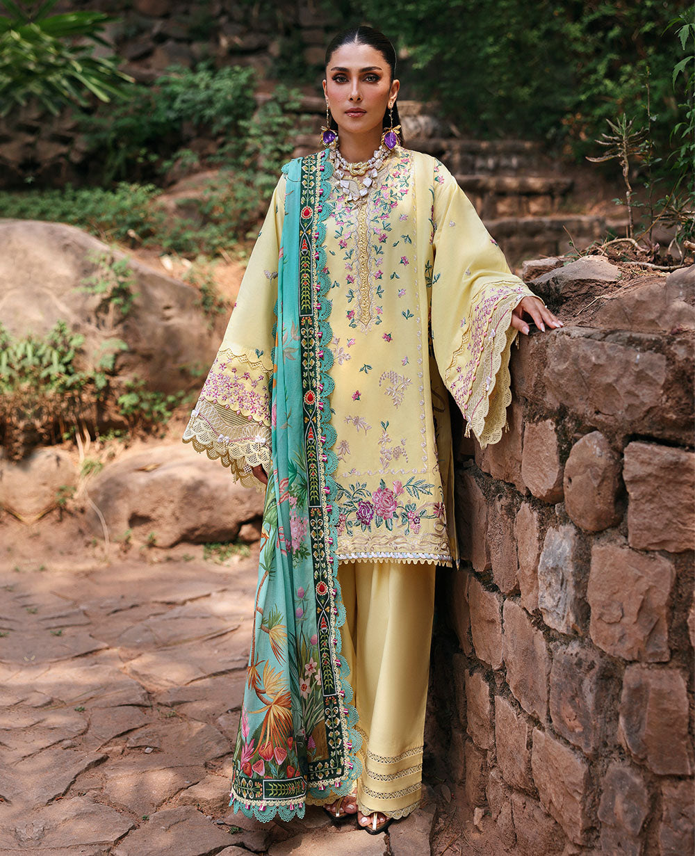 Republic Womenswear | Talia Luxury Lawn 25 | D3-A - Lina - Official Republic Womenswear stockist in UK - Sakeena London