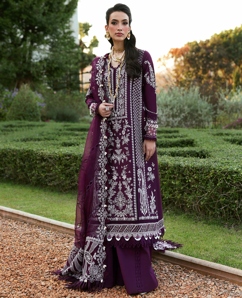 Republic Womenswear | Kalani Eid Luxury Lawn 25 | D3-A - Elara - Official Republic Womenswear stockist in UK - Sakeena London
