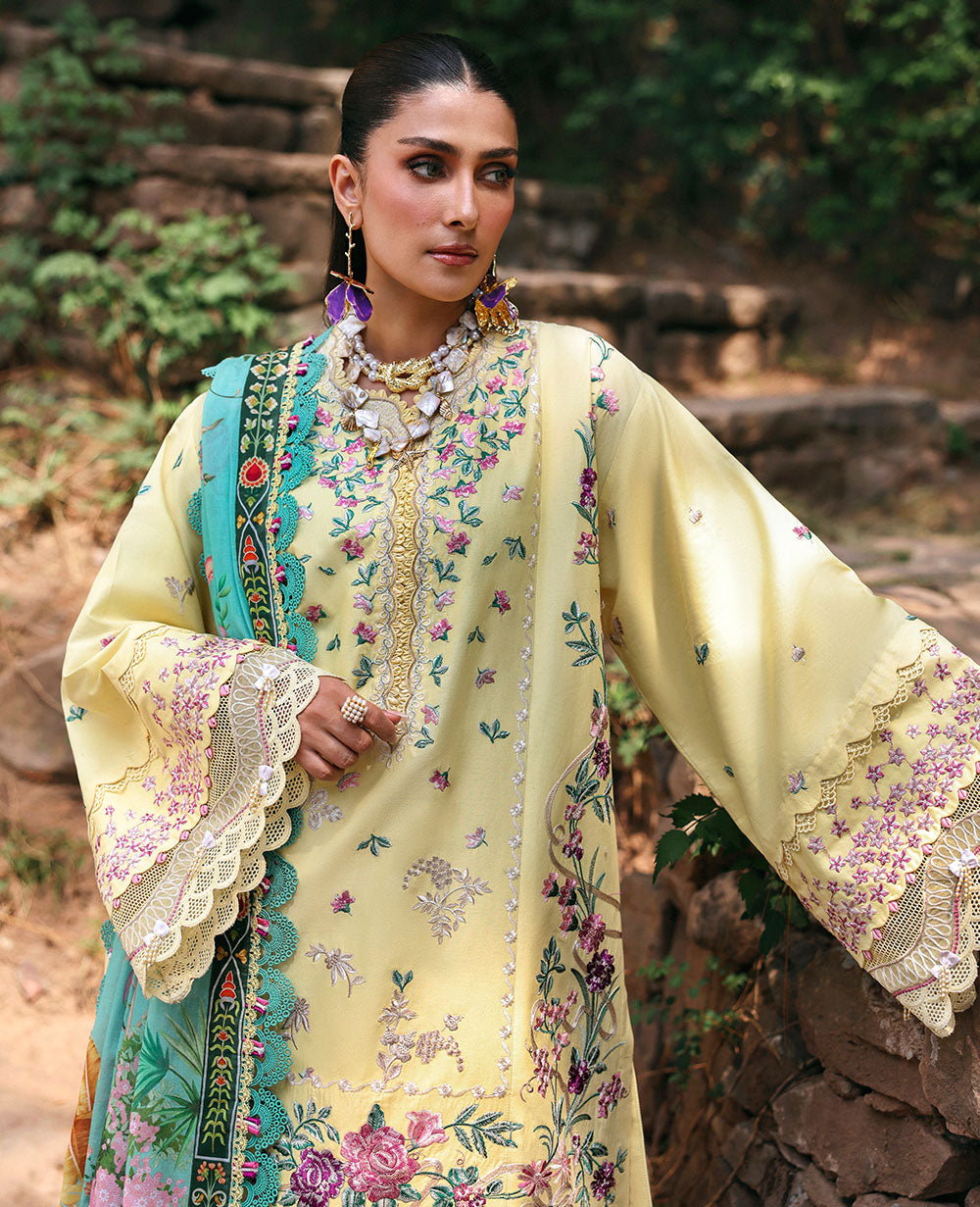 Republic Womenswear | Talia Luxury Lawn 25 | D3-A - Lina - Official Republic Womenswear stockist in UK - Sakeena London