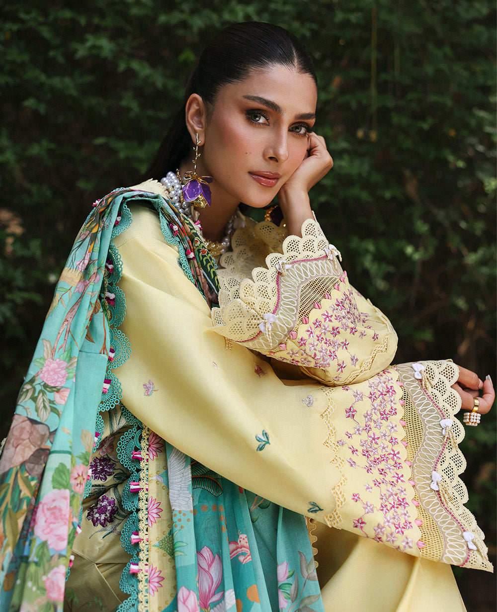 Republic Womenswear | Talia Luxury Lawn 25 | D3-A - Lina - Official Republic Womenswear stockist in UK - Sakeena London