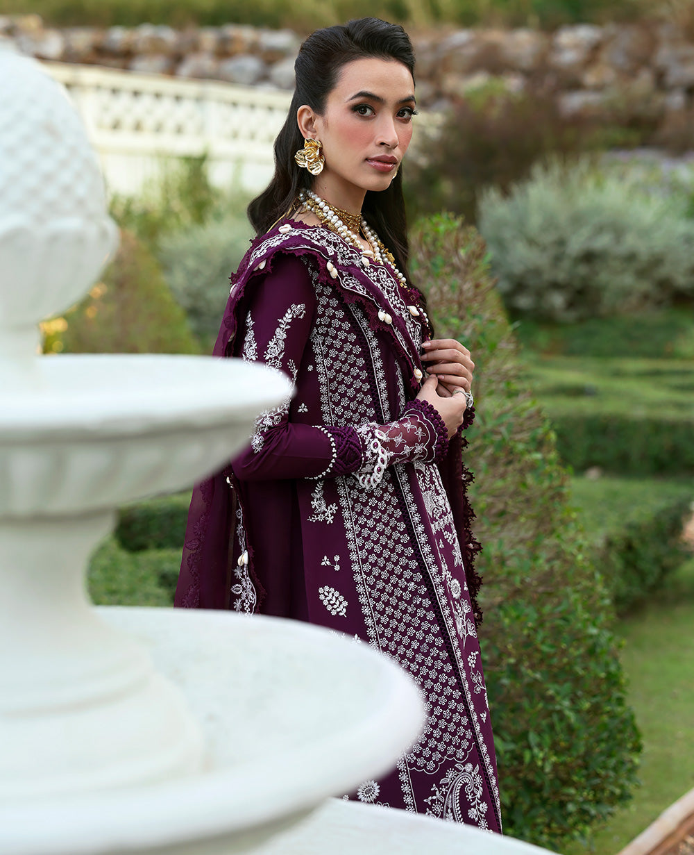Republic Womenswear | Kalani Eid Luxury Lawn 25 | D3-A - Elara - Official Republic Womenswear stockist in UK - Sakeena London