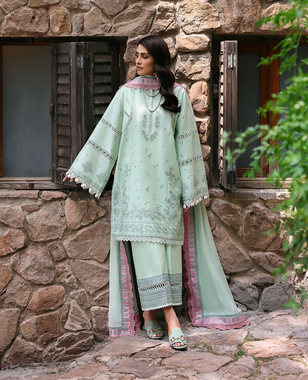Republic Womenswear | Talia Luxury Lawn 25 | D4-A - Zayli - Official Republic Womenswear stockist in UK - Sakeena London