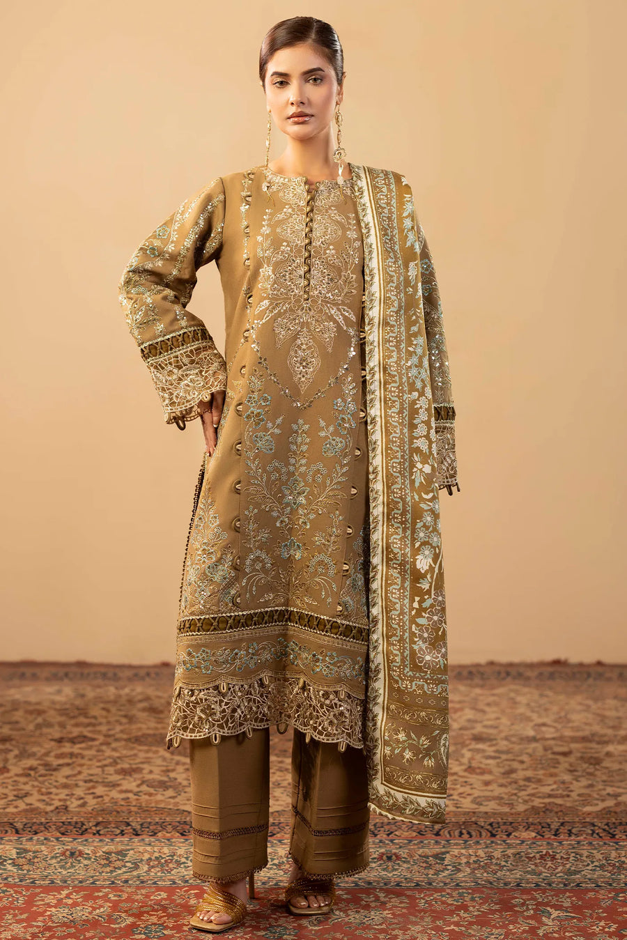 Adans Libas | Dhanak Studio | DHANAK 7903 - Official Adans Libas stockist in UK - Sakeena London