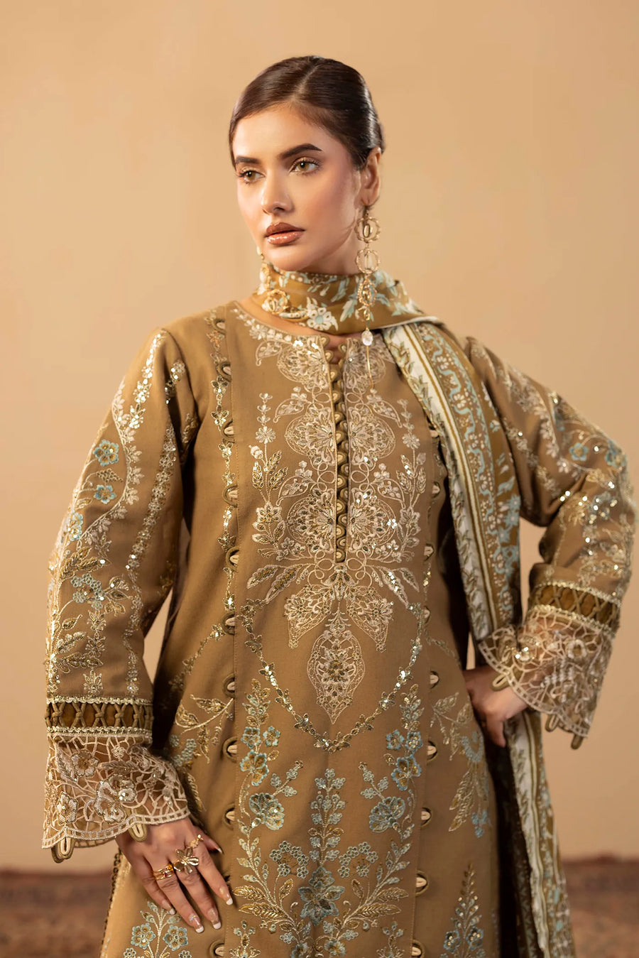 Adans Libas | Dhanak Studio | DHANAK 7903 - Official Adans Libas stockist in UK - Sakeena London
