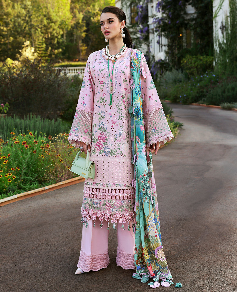 Republic Womenswear | Kalani Eid Luxury Lawn 25 | D5-A - Meher - Official Republic Womenswear stockist in UK - Sakeena London