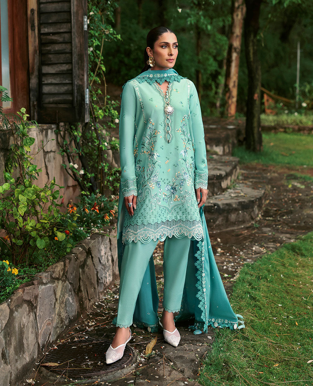 Republic Womenswear | Talia Luxury Lawn 25 | D5-A - Kaeliya - Official Republic Womenswear stockist in UK - Sakeena London