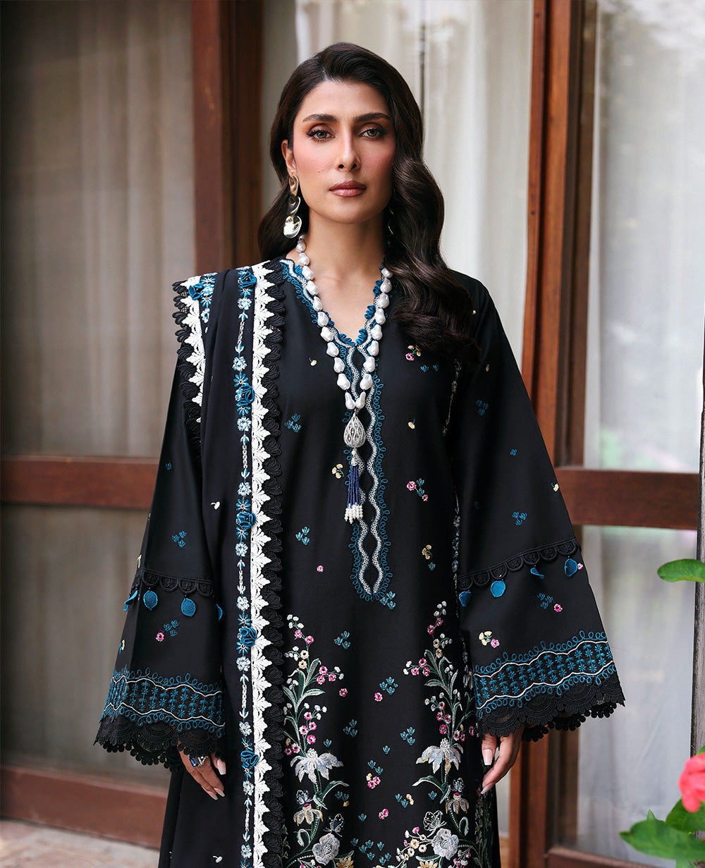 Republic Womenswear | Talia Luxury Lawn 25 | D5-B - ZaraÃÂ© - Official Republic Womenswear stockist in UK - Sakeena London