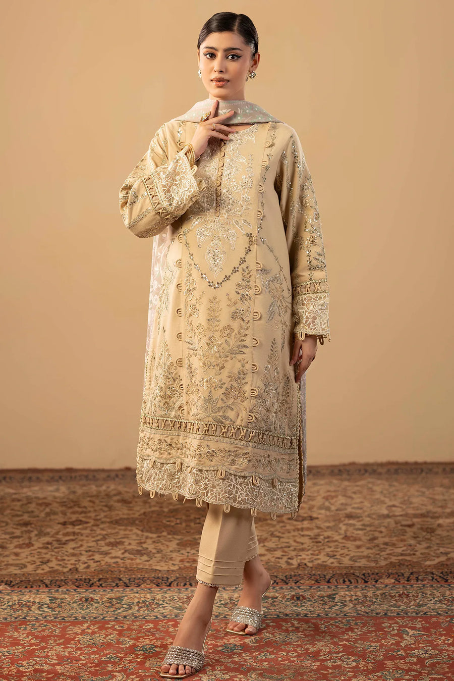 Adans Libas | Dhanak Studio | DHANAK 7904 - Official Adans Libas stockist in UK - Sakeena London