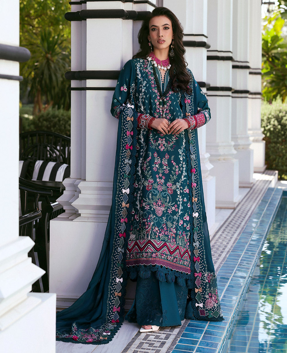 Republic Womenswear | Kalani Eid Luxury Lawn 25 | D6-B - Talia - Official Republic Womenswear stockist in UK - Sakeena London