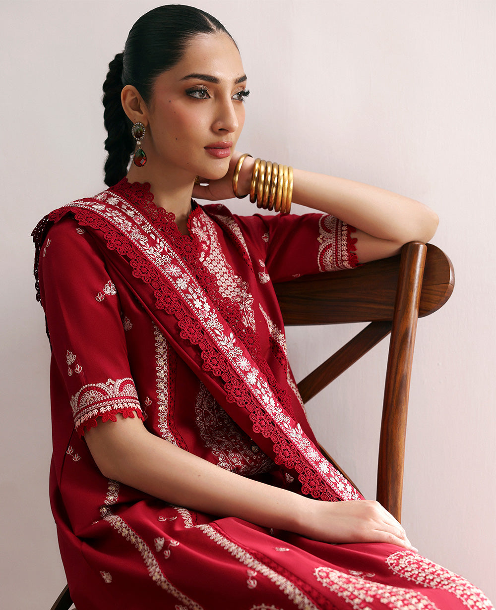 Republic Womenswear | Talia Luxury Lawn 25 | D6-A - Evara - Official Republic Womenswear stockist in UK - Sakeena London