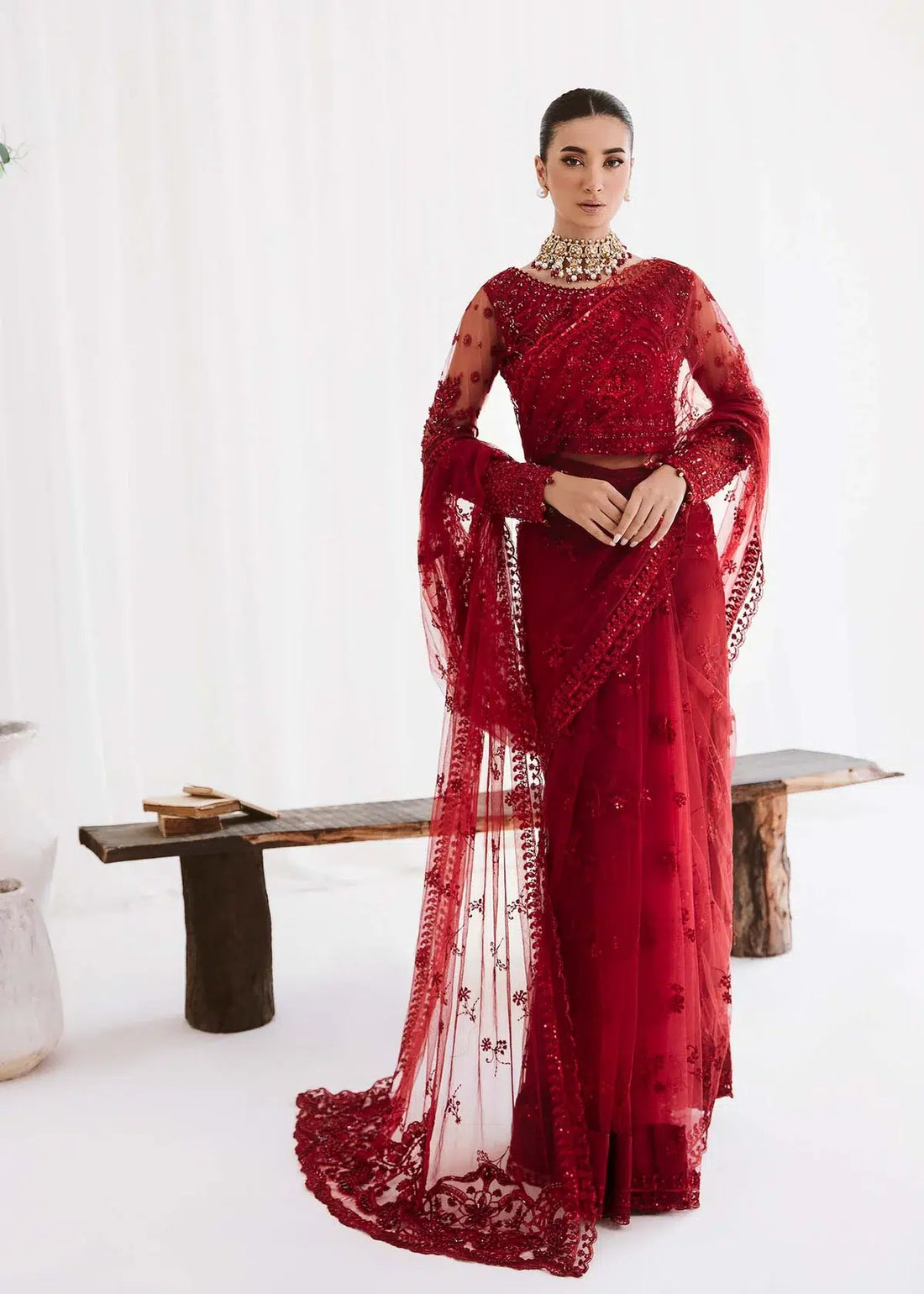 Dastoor | Nora Festive Festive 23 | Chandni - Official Dastoor stockist in UK - Sakeena London