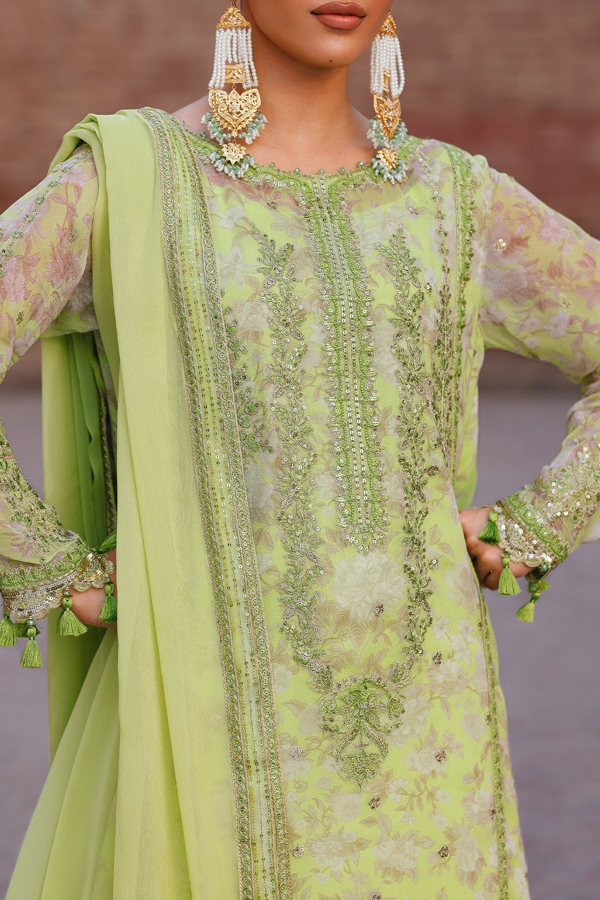 Charizma | Vasal Chiffon | VSL25-18 - Official Charizma stockist in UK - Sakeena London