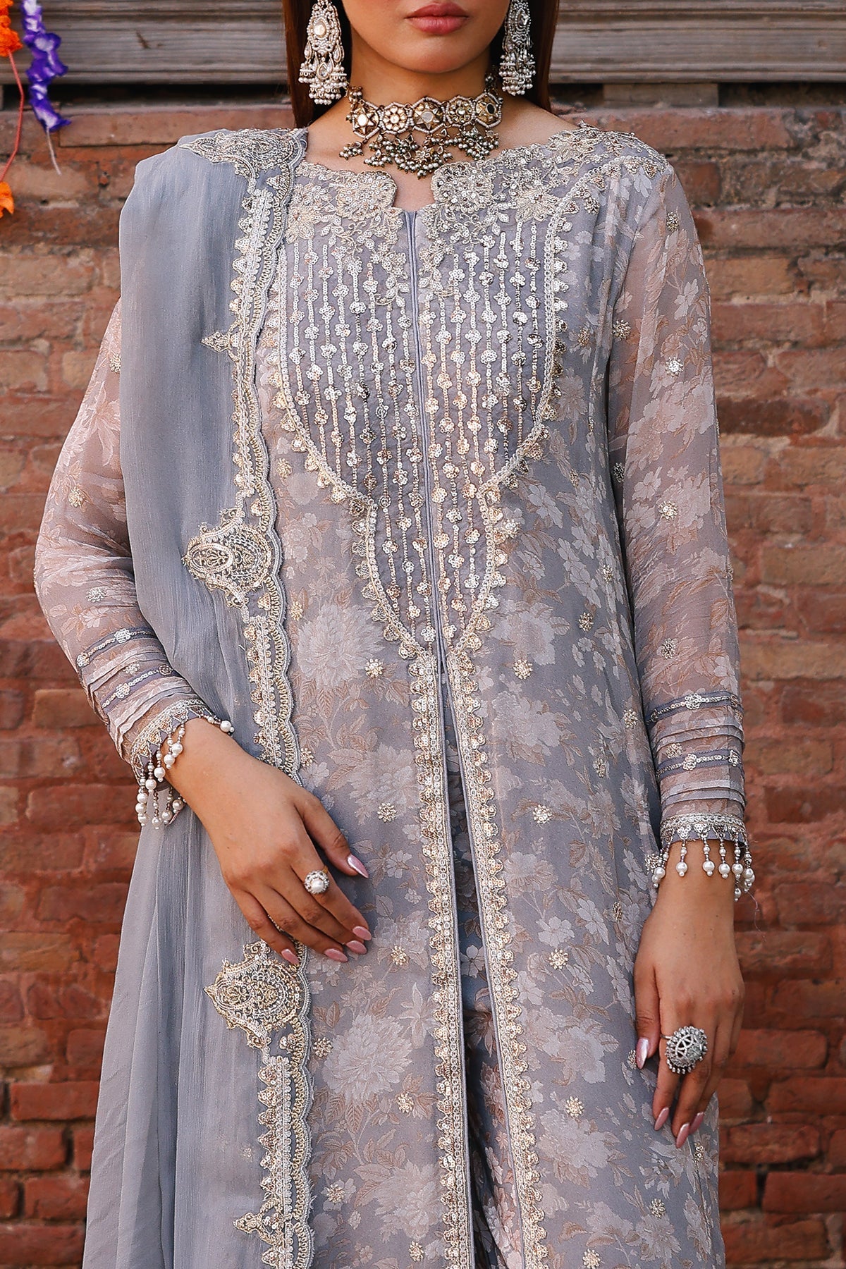 Charizma | Vasal Chiffon | VSL25-22 - Official Charizma stockist in UK - Sakeena London