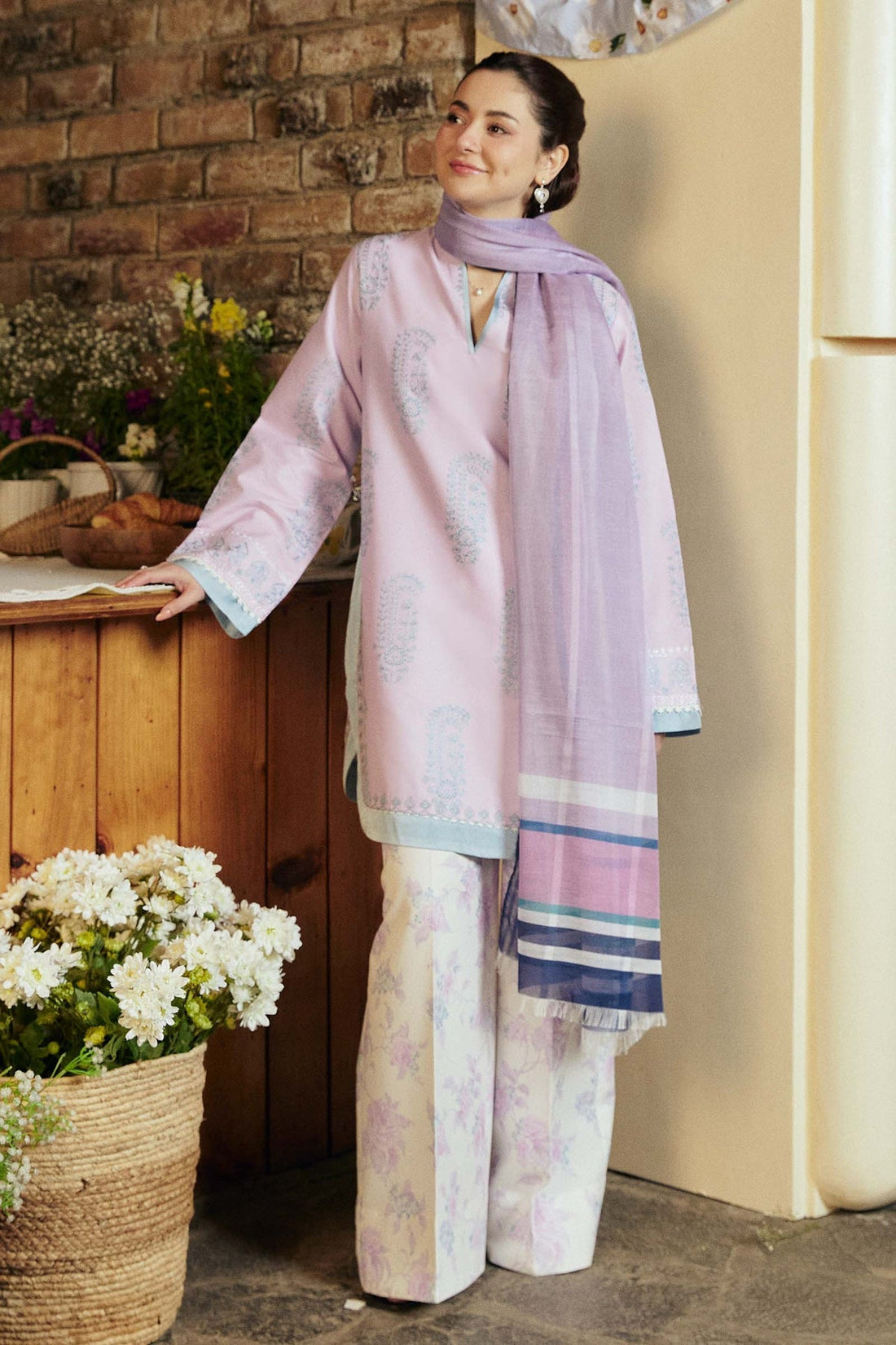 Zara Shahjahan | Coco Lawn Vol 2 | DIARA-4B - Official Zara Shahjahan stockist in UK - Sakeena London